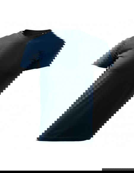 Malfini Ανδρικό Διαφημιστικό T-shirt Κοντομάνικο σε Navy Μπλε Χρώμα MLI-F2902