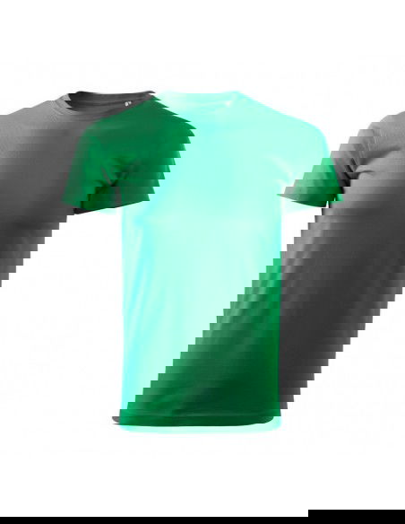 Malfini Ανδρικό Διαφημιστικό T-shirt Κοντομάνικο σε Πράσινο Χρώμα MLI-F2916