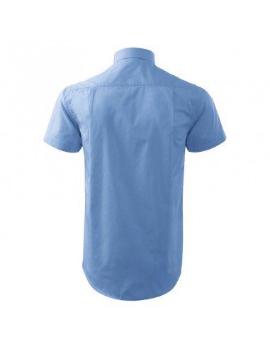 Malfini Ανδρικό Πουκάμισο Μακρυμάνικo Μπλε MLI-20715