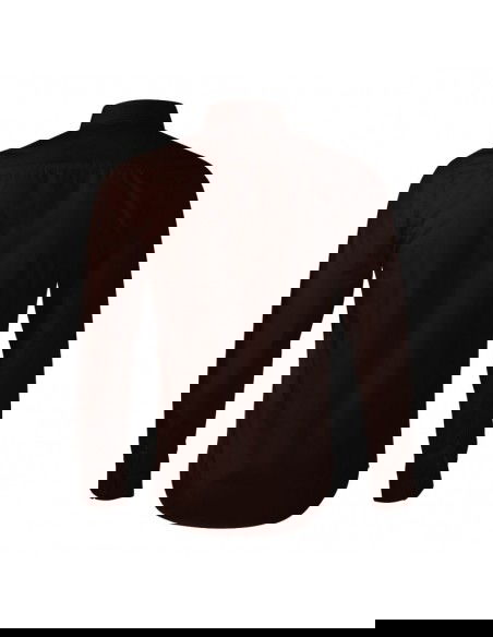 Malfini Ανδρικό Πουκάμισο Μακρυμάνικo Καφέ MLI-26227