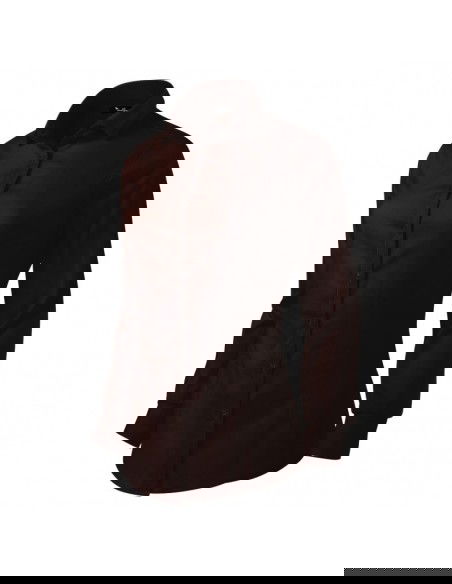 Malfini Μακρυμάνικο Γυναικείο Πουκάμισο Καφέ MLI-26327