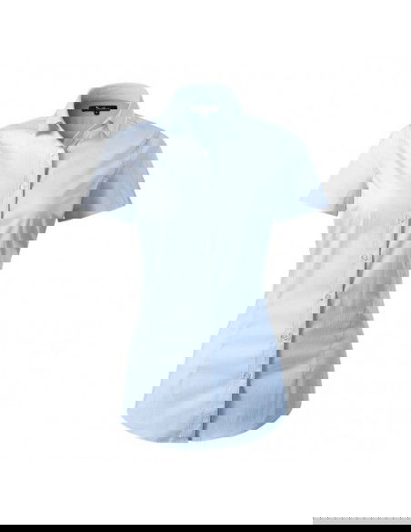 Malfini Κοντομάνικο Γυναικείο Πουκάμισο Γαλάζιο MLI-26182