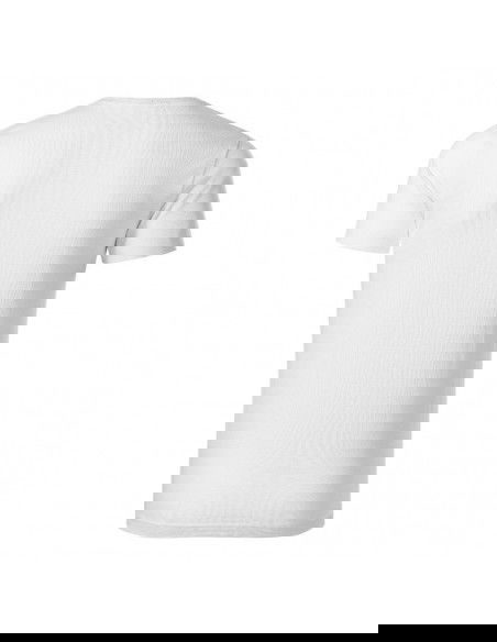 Malfini Ανδρικό Διαφημιστικό T-shirt Κοντομάνικο σε Λευκό Χρώμα MLI-17300