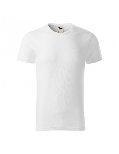 Malfini Ανδρικό Διαφημιστικό T-shirt Κοντομάνικο σε Λευκό Χρώμα MLI-17300