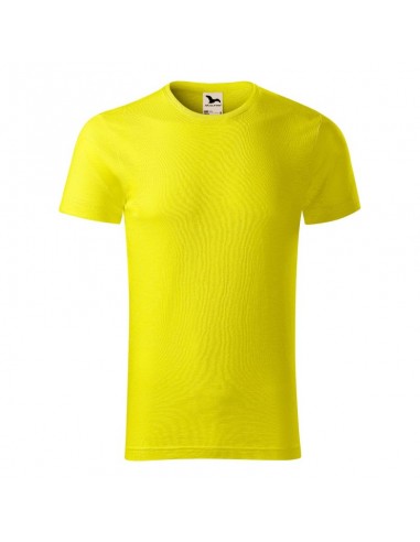 Malfini Ανδρικό Διαφημιστικό T-shirt Κοντομάνικο σε Κίτρινο Χρώμα MLI-17396
