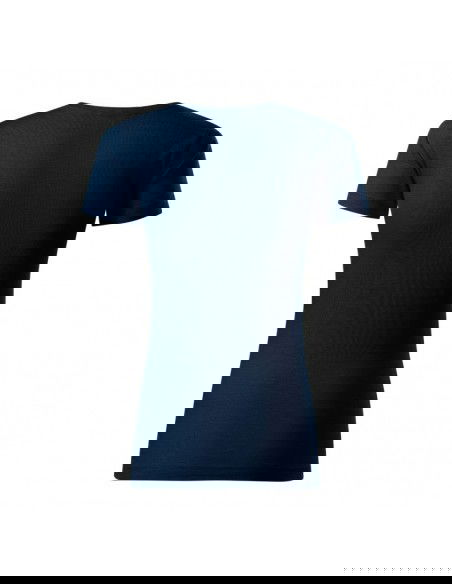 Malfini Γυναικείο Διαφημιστικό T-shirt Κοντομάνικο σε Navy Μπλε Χρώμα MLI-17402