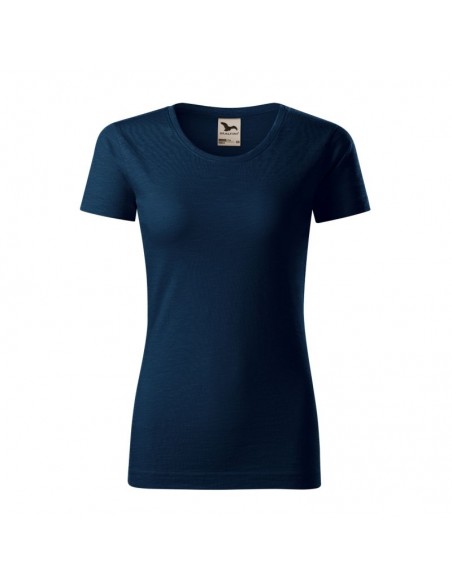 Malfini Γυναικείο Διαφημιστικό T-shirt Κοντομάνικο σε Navy Μπλε Χρώμα MLI-17402