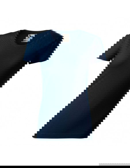 Malfini Γυναικείο Διαφημιστικό T-shirt Κοντομάνικο σε Navy Μπλε Χρώμα MLI-17402