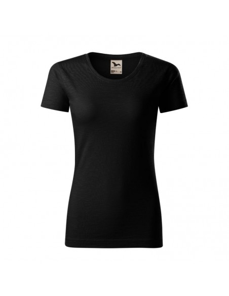 Malfini Γυναικείο Διαφημιστικό T-shirt Κοντομάνικο σε Μαύρο Χρώμα MLI-17401