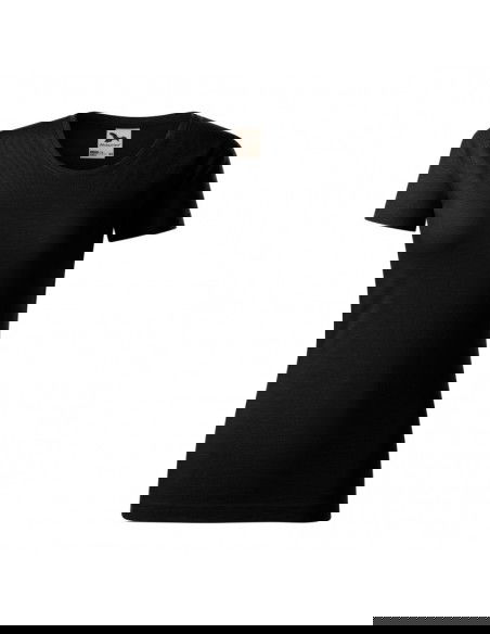 Malfini Γυναικείο Διαφημιστικό T-shirt Κοντομάνικο σε Μαύρο Χρώμα MLI-17401