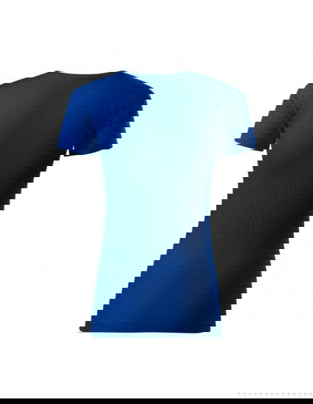 Malfini Γυναικείο Διαφημιστικό T-shirt Κοντομάνικο σε Μπλε Χρώμα MLI-17405