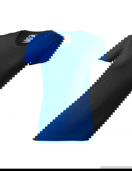 Malfini Γυναικείο Διαφημιστικό T-shirt Κοντομάνικο σε Μπλε Χρώμα MLI-17405