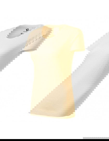 Malfini Γυναικείο Διαφημιστικό T-shirt Κοντομάνικο σε Μπεζ Χρώμα MLI-17421