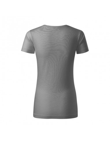 Malfini Γυναικείο Διαφημιστικό T-shirt Κοντομάνικο σε Γκρι Χρώμα MLI-17425