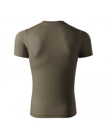 Malfini Ανδρικό Διαφημιστικό T-shirt Κοντομάνικο σε Χακί Χρώμα MLI-P7329