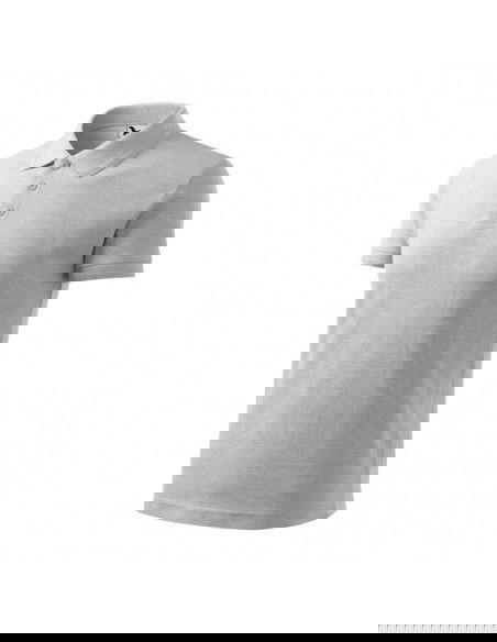 Malfini Pique Ανδρική Διαφημιστική Μπλούζα Κοντομάνικη σε Γκρι Χρώμα MLI-20303