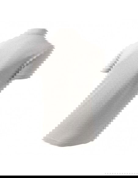 Malfini Pique Ανδρική Διαφημιστική Μπλούζα Κοντομάνικη σε Γκρι Χρώμα MLI-20303