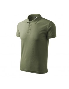 Malfini Ανδρική Διαφημιστική Μπλούζα Κοντομάνικη σε Χακί Χρώμα MLI-20309