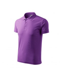 Malfini Ανδρική Διαφημιστική Μπλούζα Κοντομάνικη σε Μωβ Χρώμα MLI-20364