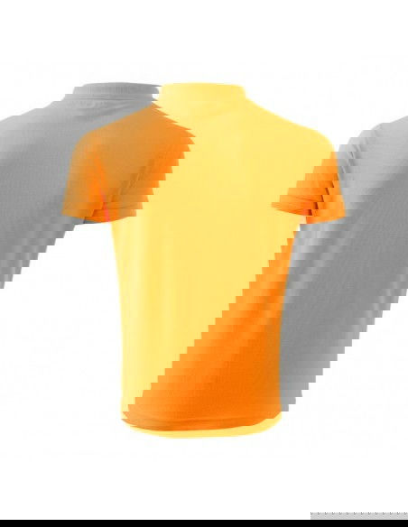 Malfini Ανδρική Διαφημιστική Μπλούζα Κοντομάνικη σε Πορτοκαλί Χρώμα MLI-203A2