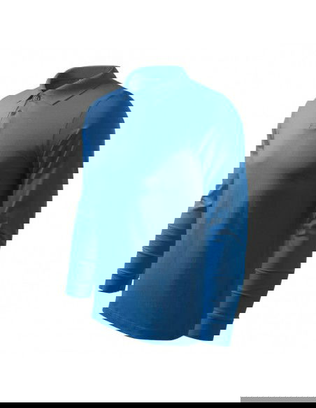 Malfini Ανδρική Διαφημιστική Μπλούζα Μακρυμάνικη σε Μπλε Χρώμα MLI-21114