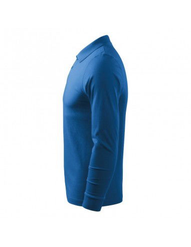 Malfini Single J polo shirt LS M MLI21114 azure