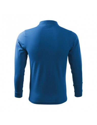 Malfini Single J polo shirt LS M MLI21114 azure