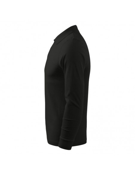 Malfini Single J LS M MLI21101 polo shirt black