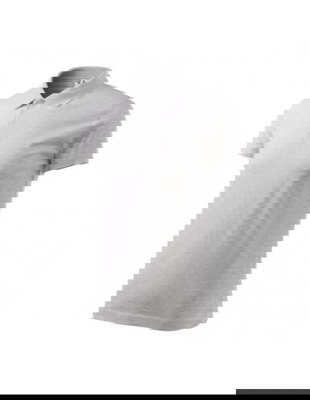 Malfini Single J M MLI20203 polo shirt light gray melange