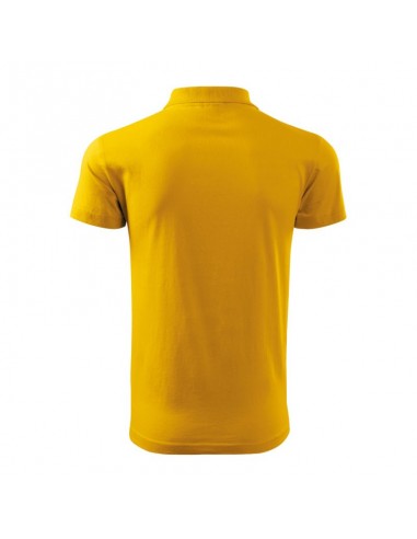 Malfini Ανδρική Διαφημιστική Μπλούζα Κοντομάνικη σε Κίτρινο Χρώμα MLI-20204
