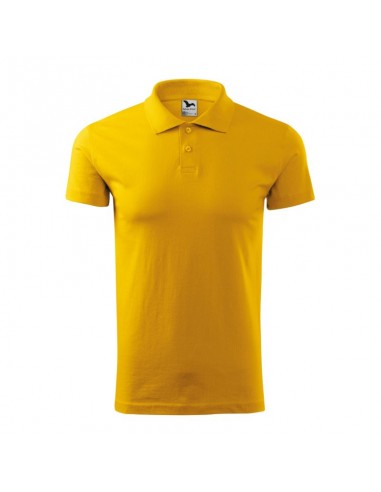Malfini Ανδρική Διαφημιστική Μπλούζα Κοντομάνικη σε Κίτρινο Χρώμα MLI-20204