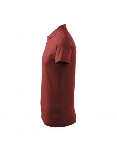 Malfini Single J M MLI20213 burgundy polo shirt 2