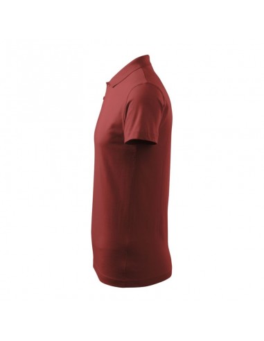 Malfini Ανδρική Διαφημιστική Μπλούζα Κοντομάνικη σε Μπορντό Χρώμα MLI-20213
