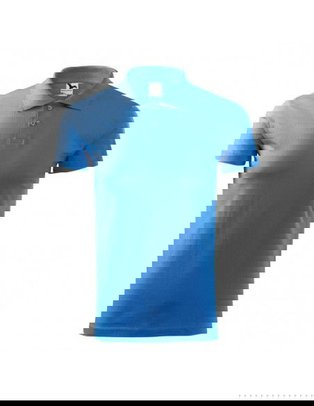 Malfini Single J M MLI20214 azure polo shirt