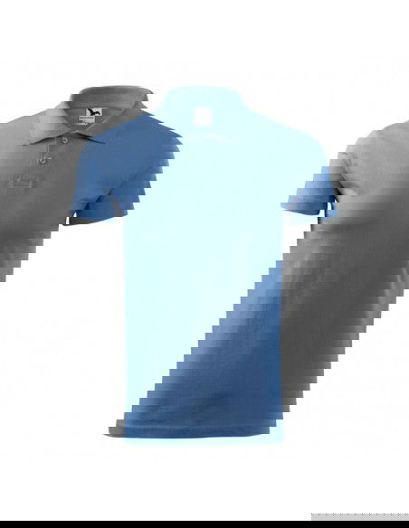 Malfini Single J M MLI20215 blue polo shirt