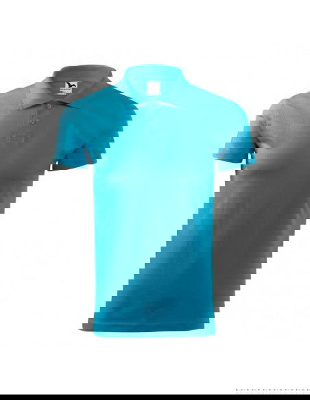 Malfini Single J M MLI20244 turquoise polo shirt