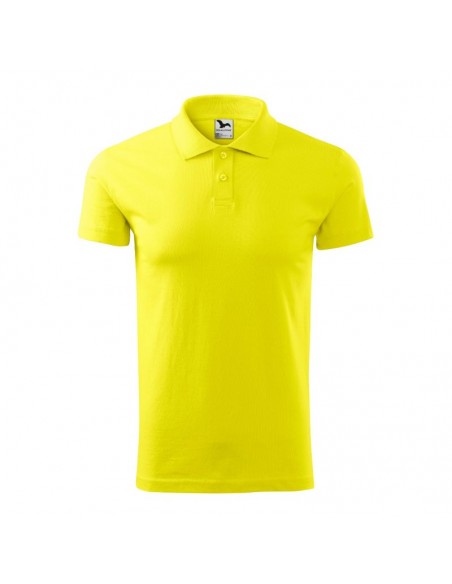 Malfini Ανδρική Διαφημιστική Μπλούζα Κοντομάνικη σε Κίτρινο Χρώμα MLI-20296