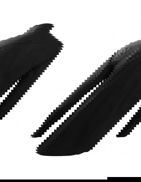 Malfini Ανδρικό Πουκάμισο Μακρυμάνικo Μαύρο MLI-20901