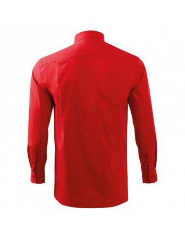 Malfini Style LS M MLI20907 red shirt