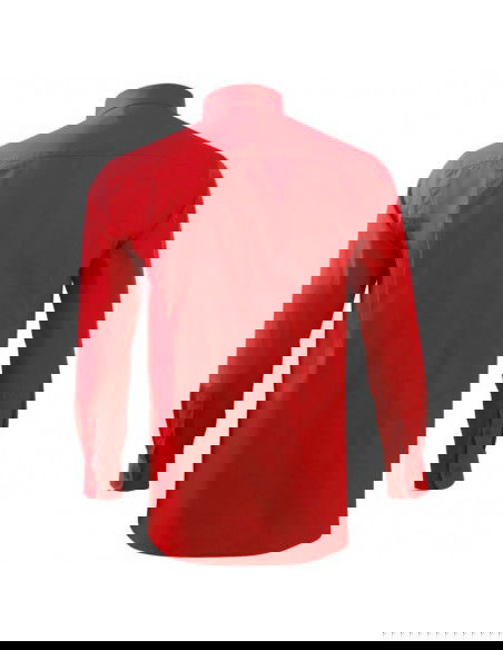 Malfini Style LS M MLI20907 red shirt