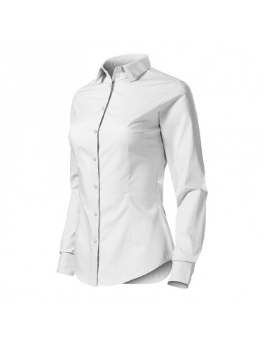 Malfini Style LS W MLI22900 white shirt