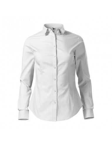 Malfini Style LS W MLI22900 white shirt