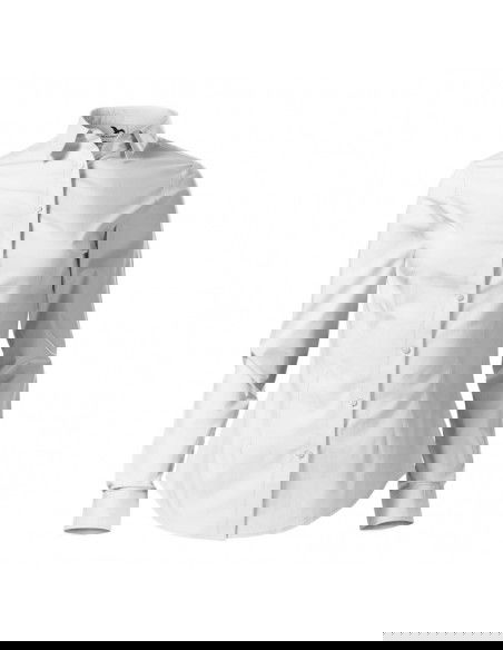 Malfini Μακρυμάνικο Γυναικείο Πουκάμισο Λευκό MLI-22900