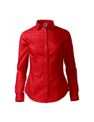 Malfini Style LS W MLI22907 red shirt