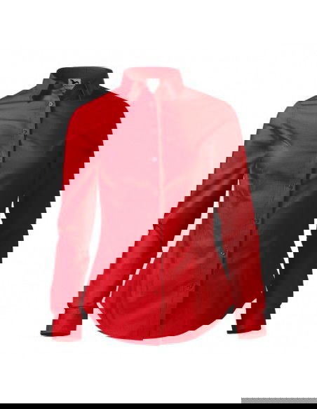 Malfini Style LS W MLI22907 red shirt