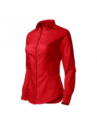 Malfini Style LS W MLI22907 red shirt