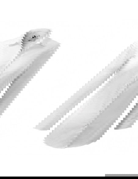 Malfini Μακρυμάνικο Γυναικείο Πουκάμισο Λευκό MLI-21800