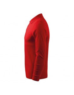 Polo shirt Malfini Single J LS M MLI21107 red 2