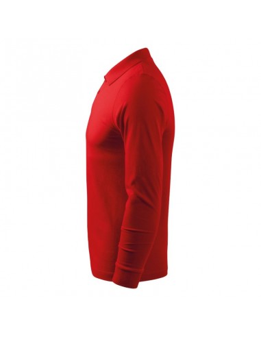 Malfini Ανδρική Διαφημιστική Μπλούζα Μακρυμάνικη σε Κόκκινο Χρώμα MLI-21107