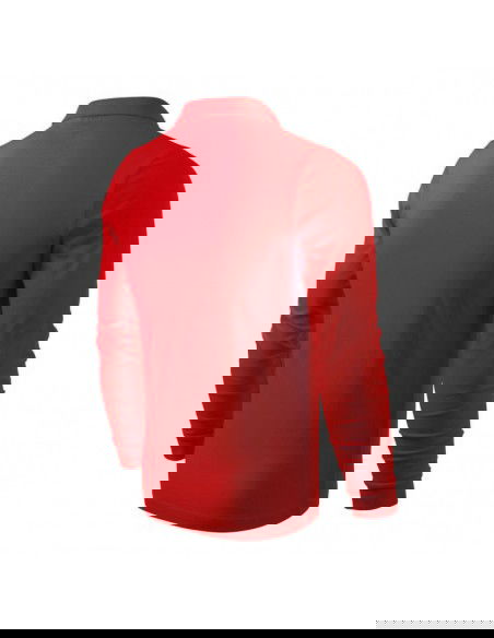 Malfini Ανδρική Διαφημιστική Μπλούζα Μακρυμάνικη σε Κόκκινο Χρώμα MLI-21107